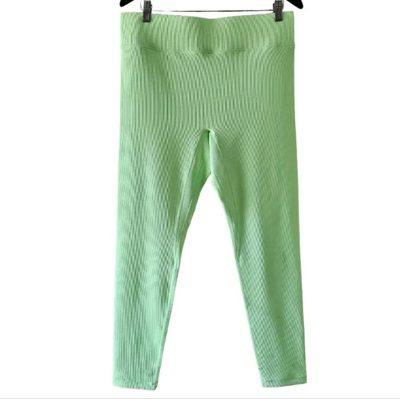 All Access Bandier Sport Plus Size Athletic Leggings Pants Lime Green Size  2XL. - Picture 3 of 9